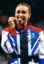 Signed Jessica Ennis-Hill 2012 London Olympics Athletics Photo