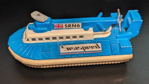 Hovercraft vintage matchbox - hovercraft,