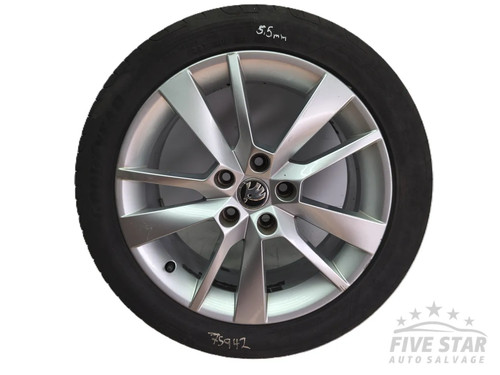Skoda octavia r17 alloy - alloy, wheel