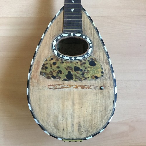 Antique neapolitan mandolin - neapolitan,