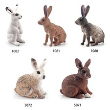 Resin Rabbit Figures Learning