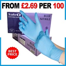 Safe-T Nitrile Gloves Powder