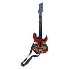 Playstation 3 Guitar Hero Metallica Guitar PS3 Controller Red Octane Metal Read
