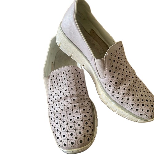 Rieker slip shoes - shoes, lilac