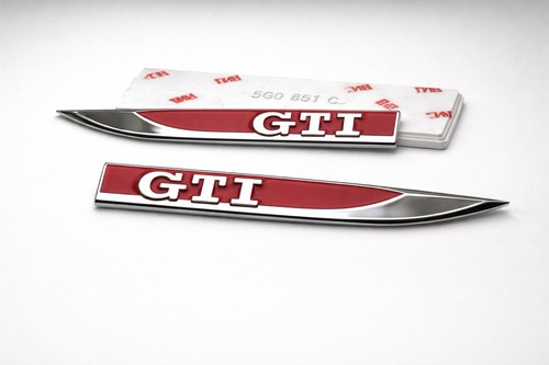 Gti side badge emblem - gti,