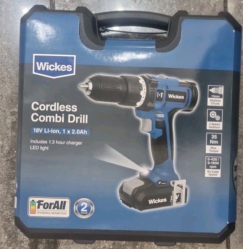 Wickes cordless combi drill