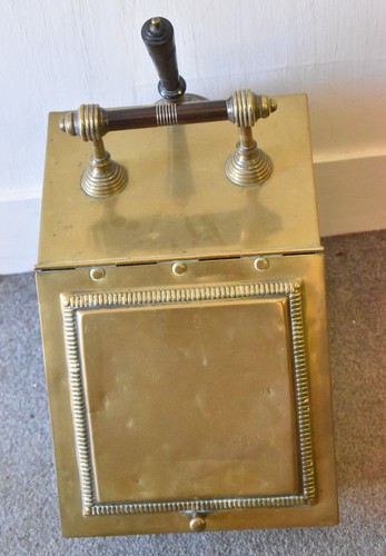 Antique victorian brass - brass, coal