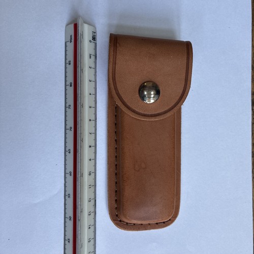 Leather penknife belt - leather,