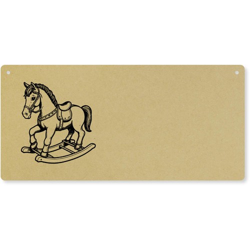 Rocking horse large wooden - 'rocking,