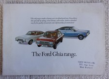 FORD GHIA Range orig 1975 UK