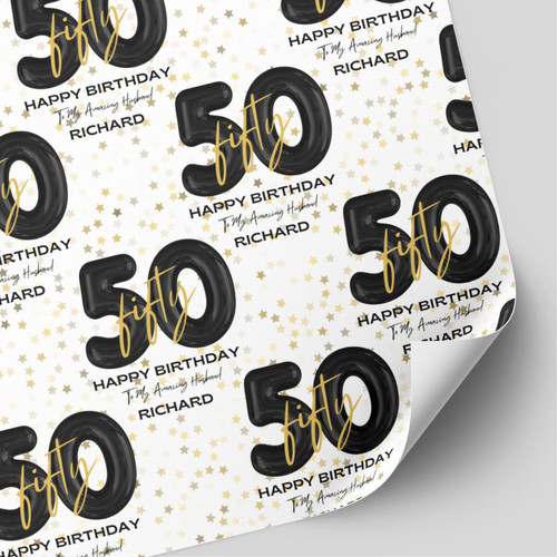 Personalised 50th birthday - personalised,