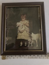Vintage Framed Print Puppy