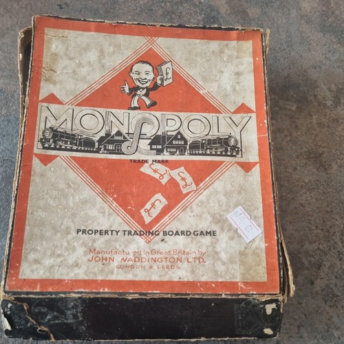 Vintage monopoly 1940s board - vintage,