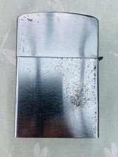 Extra Large Chrome, Petrol & Flint Table Lighter in FWO 