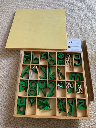 Montessori movable alphabet - movable,