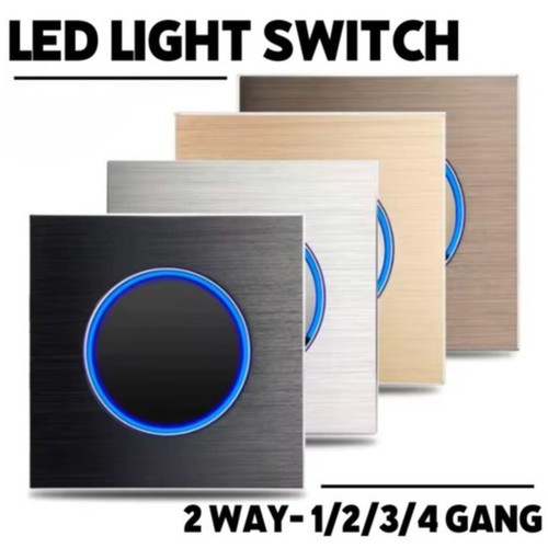 Way light switch - 1/2/3, gang