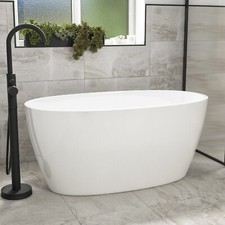 Small Freestanding Double Ended Bath 1300 x 700mm - Pico PIC01300
