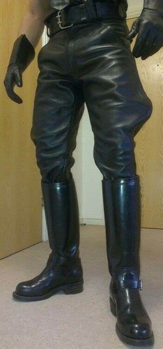 Men real leather - men's,
