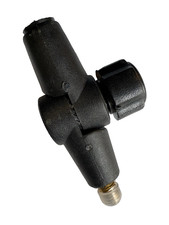 1  HEAVY DUTY ANGLE LOCK  BANK STICK ROD POD BITE ALARM LANDING KEEP NET brass