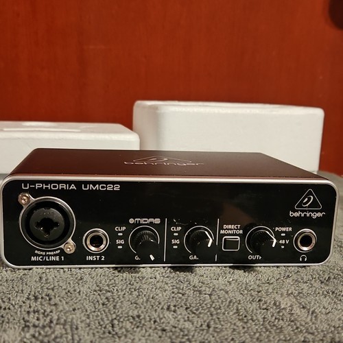 Behringer umc22u phoria2x2 - behringer, usb