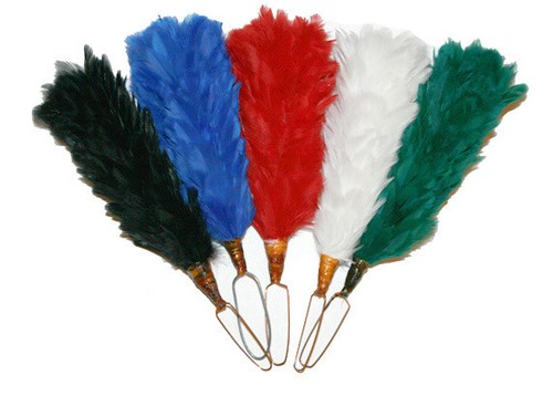 Plume feather hackle for - 6",