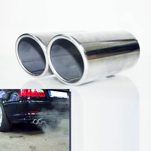 Twin exhaust tip trim pipe - trim,