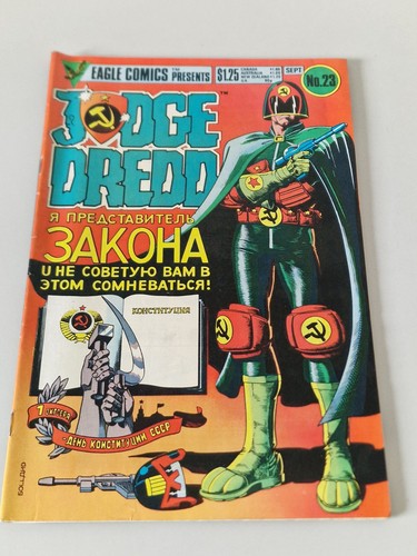 Eagle comics judge dredd 23 - comics,