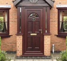 UPVC Door – Custom Made, Front or Back Door, External Door, Double Glazed
