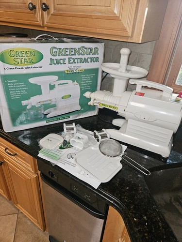 Green star twin - green,