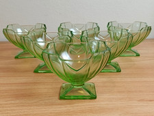6 x Green Glass Stölzle