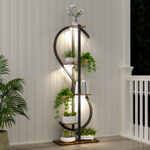 Industrial curved planter - industrial,