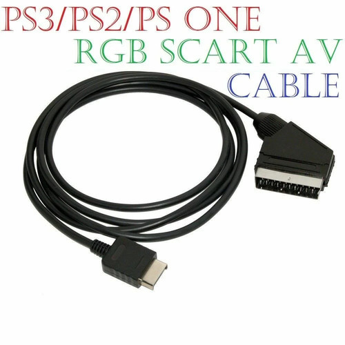 Real rgb scart cable - scart, for