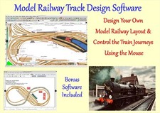 Railway Layouts Design Software to Build Model Train Track CAD Hornby Triang