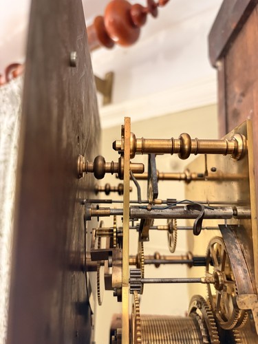 Longcase clock movement three - movement,