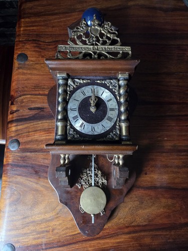 Zaanse dutch wall clock - dutch,