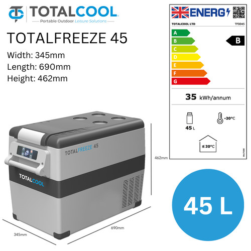 Totalfreeze 45l portable - 45l,