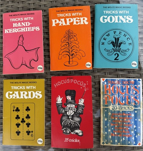 Vintage magic books job - job, x6