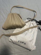 Lupo abanico M bag, greige