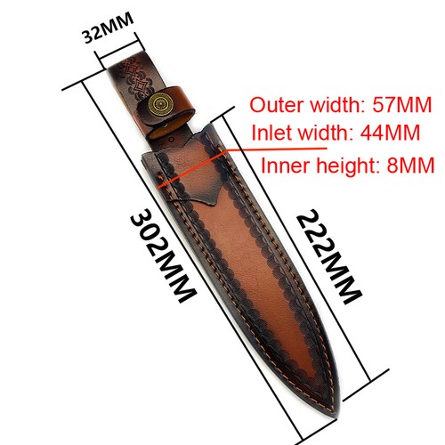 Outdoor cow leather straight - leather,
