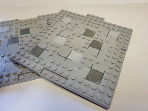 Lego grey base plate - grey,