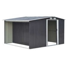 8x8ft Metal Garden Shed