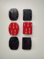 Official GoPro Curved and Flat Adhesive Mounts for Hero 13 12 11 10 9 8 7 6 5 4