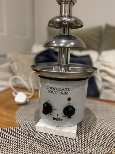Chocolate fountain - chocolate,