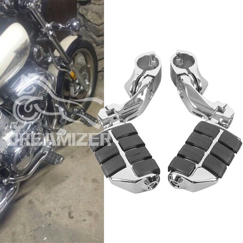 Chrome highway foot - 1-1/4",