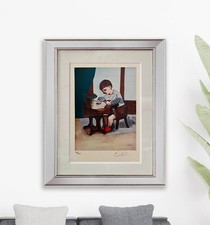 Pablo Picasso Hand Signed Original Litho Print Certificate Appraisal# %