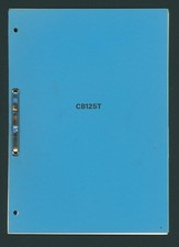 Honda CB125T-B Twin (81-82) Factory Issue PDI Set-Up Manual CB 125 T TB FC48