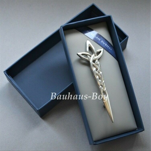 Kilt pin pewter - pin, twist