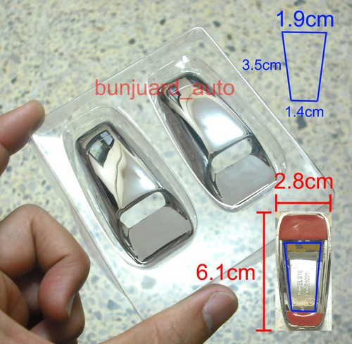 Chrome washer jet covers - jet, for