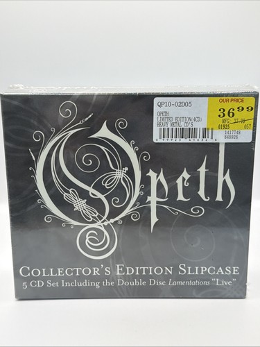 Opeth box set limited - box,