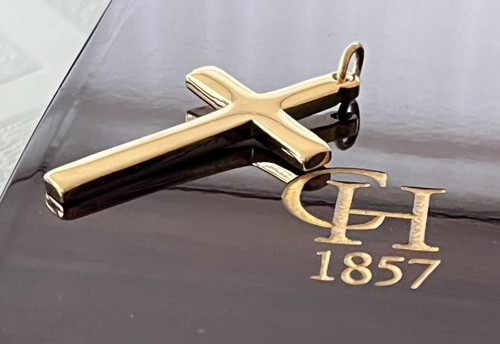 9ct gold large - large, crusifix